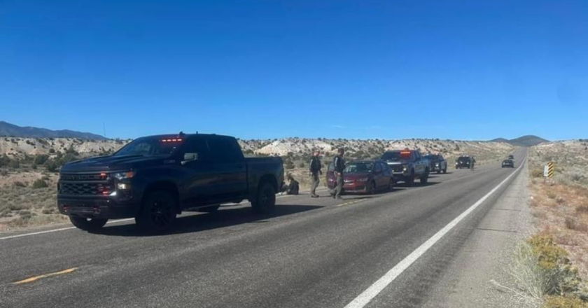 Two Arrested Following High-Speed Pursuit from Cedar City to Lincoln County, Nevada