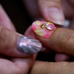 Japanese manicurist turns sea trash into nail art