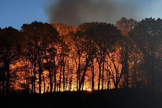 Wildfires rage across the Northeast as 27 million people remain under fire alerts