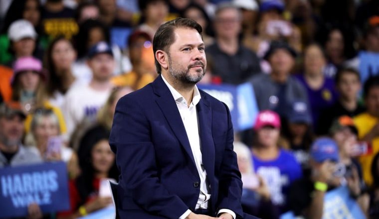 Democrat Ruben Gallego defeats Kari Lake to become Arizona’s first Latino senator