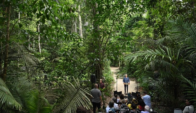 Biden touts his climate legacy during landmark visit to Amazon rainforest