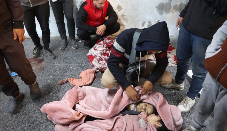 Israel strikes schools-turned-shelters, pushing Gaza death toll to nearly 45,000