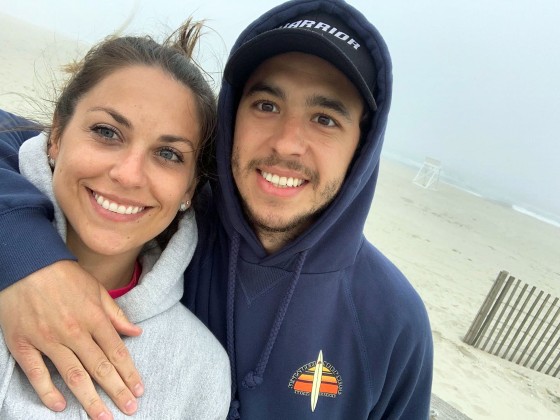 Matthew Gaudreau widow gives birth months after husband and NHL star brother Johnny Gaudreau are killed