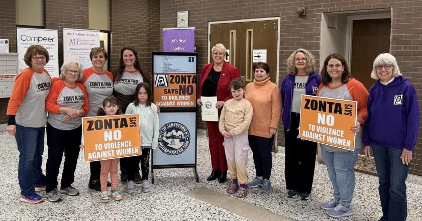 Zonta Club of Jamestown Joins Global Movement Against Violence: Local Action, Global Impact