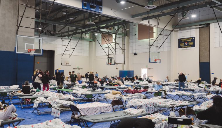 At Los Angeles emergency shelters, wildfire evacuees turn to community help amid uncertainty