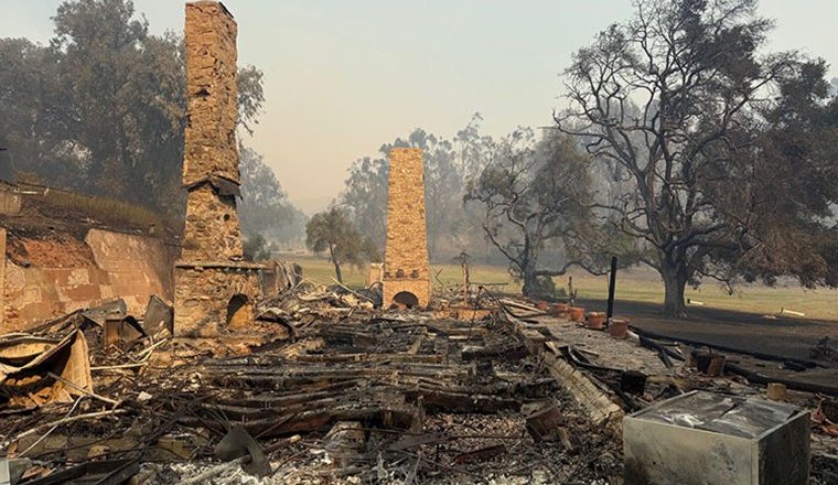 From a school featured in ‘Freaky Friday’ to a historic synagogue, these are some of the landmarks damaged in the L.A.-area fires