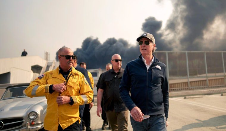 Gov. Gavin Newsom slams Trump’s disinformation about California wildfires