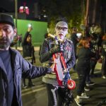 Punks distribute toys to children in need for Three Kings Day in Mexico City