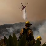 Santa Ana winds to keep fire threat high until Wednesday evening, officials warn