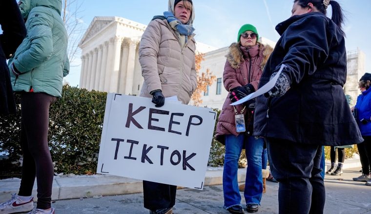 Supreme Court considers whether to allow TikTok ban to take effect