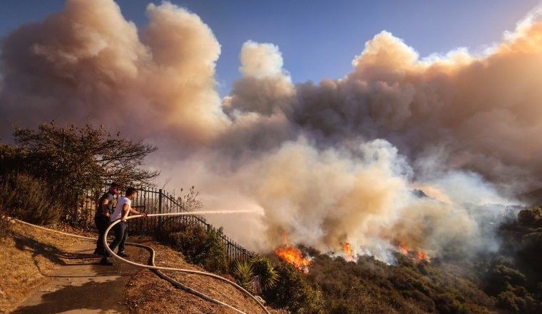 The dangerous combination fueling the L.A. fires: Exceptional dryness and strong winds