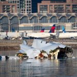 American Airlines engine and fuselage lifted from Potomac in effort to recover all victims of D.C. midair collision