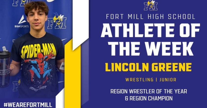 Lincoln Greene Named Fort Mill High School Athlete of the Week