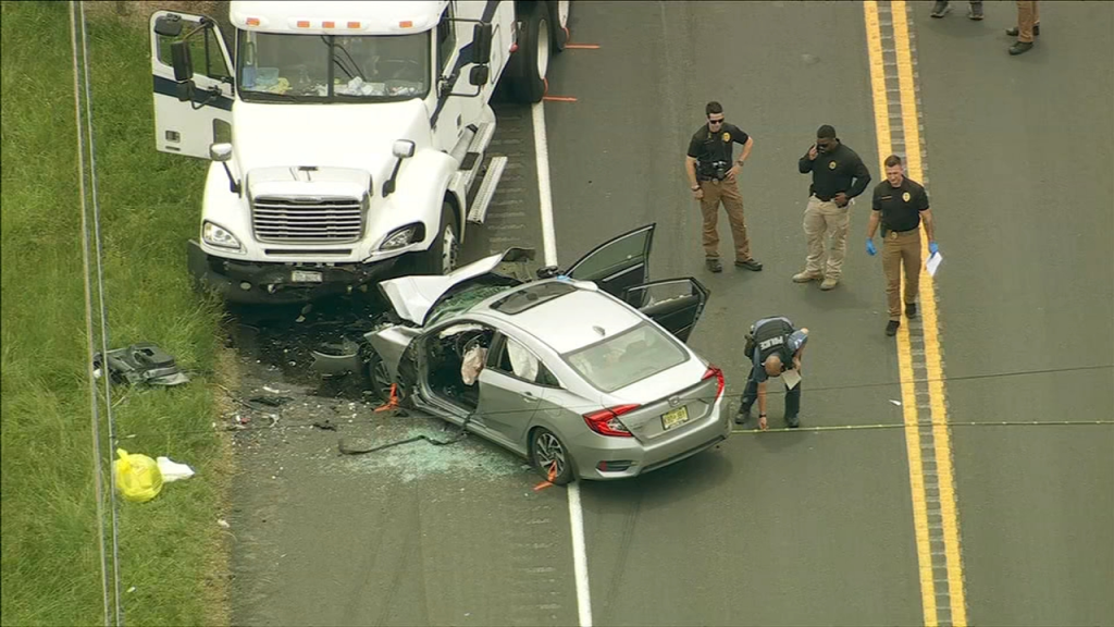 One Dead and Two Seriously Injured in Head-On Collision in Hopewell Township