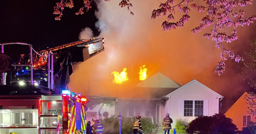 Early Morning House Fire in Hammonton Destroys Former Fire Chief’s Residence