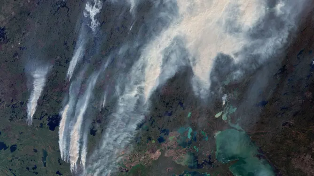 Smoke From Out-of-Control Canadian Wildfires Drifts Into Upper Midwest, Triggering Air Quality Alerts