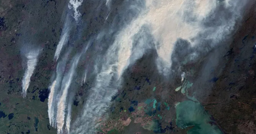Smoke From Out-of-Control Canadian Wildfires Drifts Into Upper Midwest, Triggering Air Quality Alerts