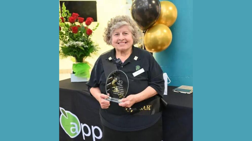 Egg Harbor Resident Recognized for 45 Years of Dedicated Service at Farley Plaza