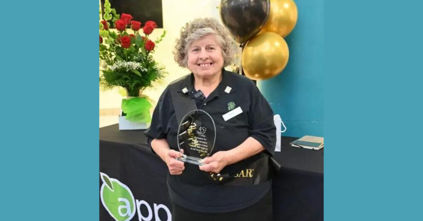 Egg Harbor Resident Recognized for 45 Years of Dedicated Service at Farley Plaza