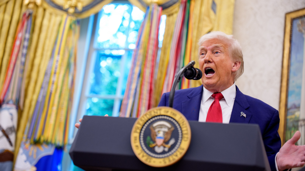 Trump Reacts Strongly To ‘TACO Trade’ — The New Mocking Nickname For His Tariff Strategy