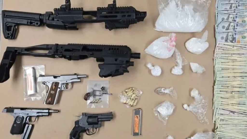 Menominee Tribal Police seize loaded Guns, Assault Rifle, And Multiple Drugs From Speeding Driver During Traffic Stop